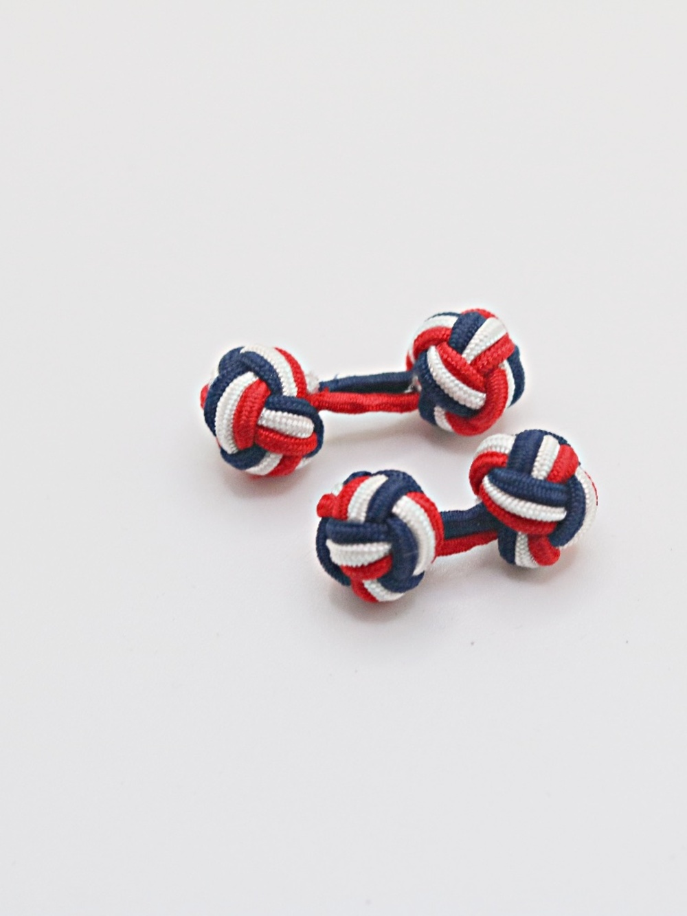 Ox & Bull Red, White and Blue Cufflinks